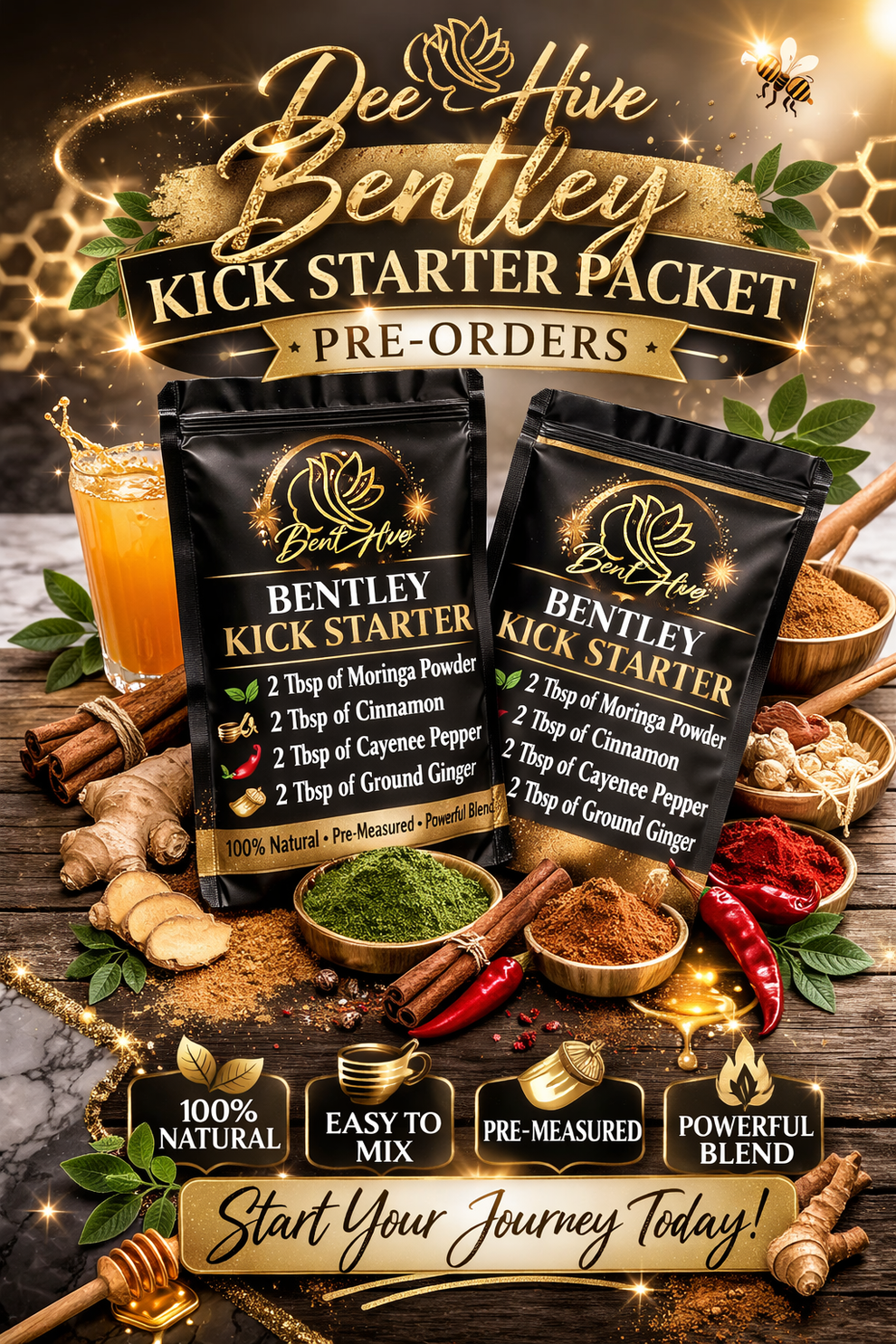 Bentley Kick Starter Packet (PRE ORDERS) – Fitness Dee Store